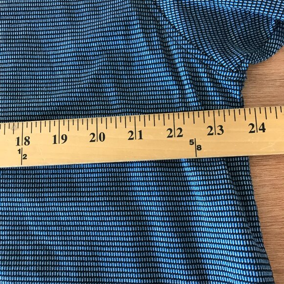 Peter Millar Performance Polo Shirt Men XXL Blue Logo Short Sleeve Athleisure - Picture 7 of 11